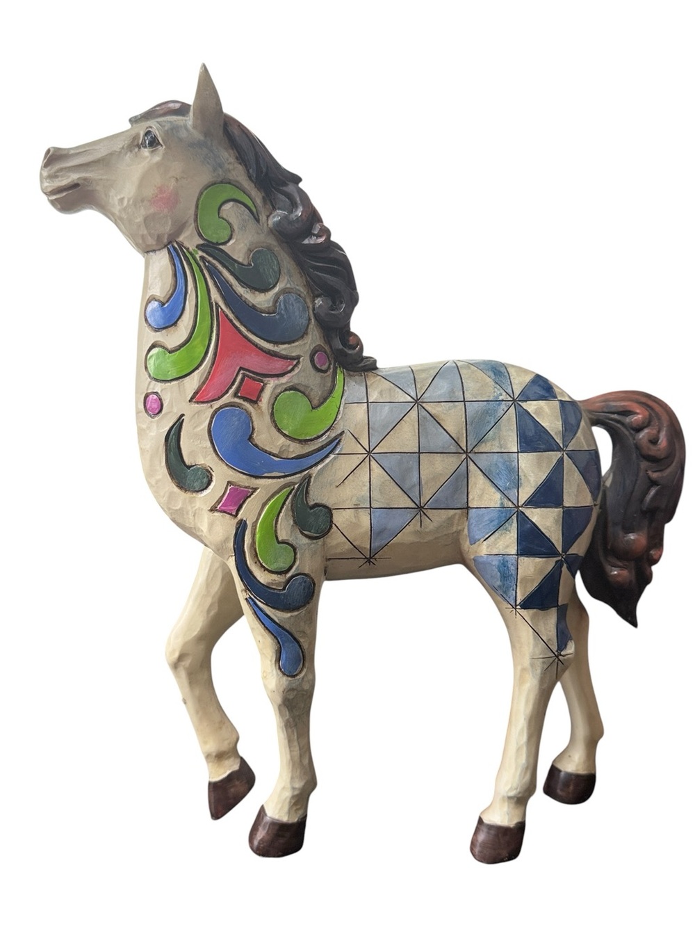 Jim Shore Heartwood Creek Horse Figurine Lowe's Exclusive 11" READ
